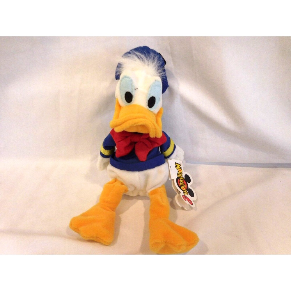 Disney DONALD DUCK PLUSH BEANIE BRAND NEW WITH MOUSEKETOYS TAGS